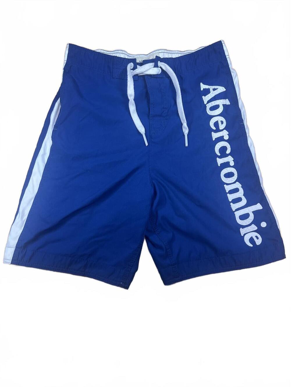 Vintage Abercrombie & Fitch Blue Swim Trunks Board Shorts Blue Y2K Medium